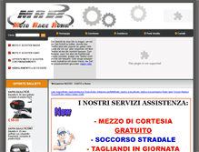 Tablet Screenshot of motoraceroma.it